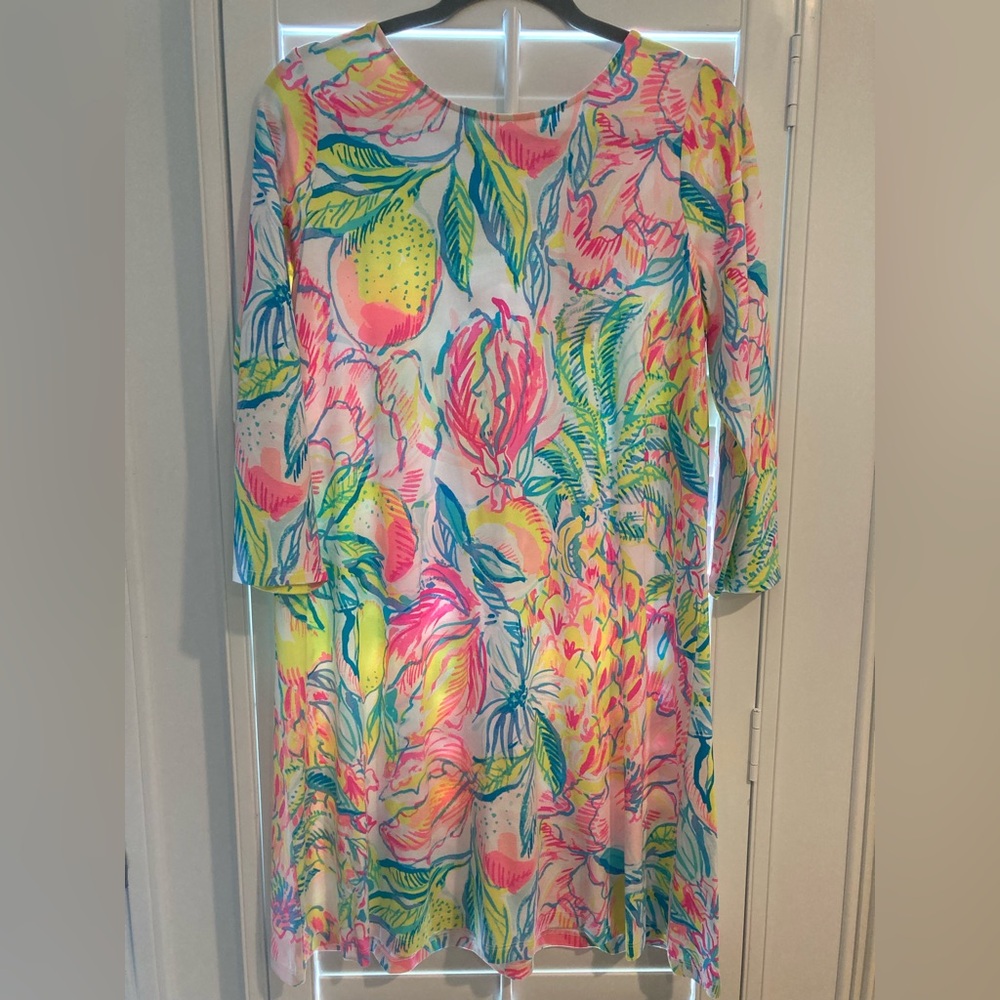 NWT Lilly Pulitzer Ophelia Dress in Multi Fiesta Bamba Size Large